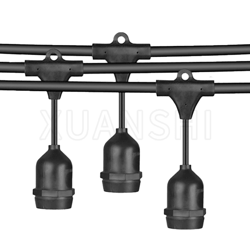 Свадебное патио, декоративное освещение, погодостойкие струнные светильники XS-DT6